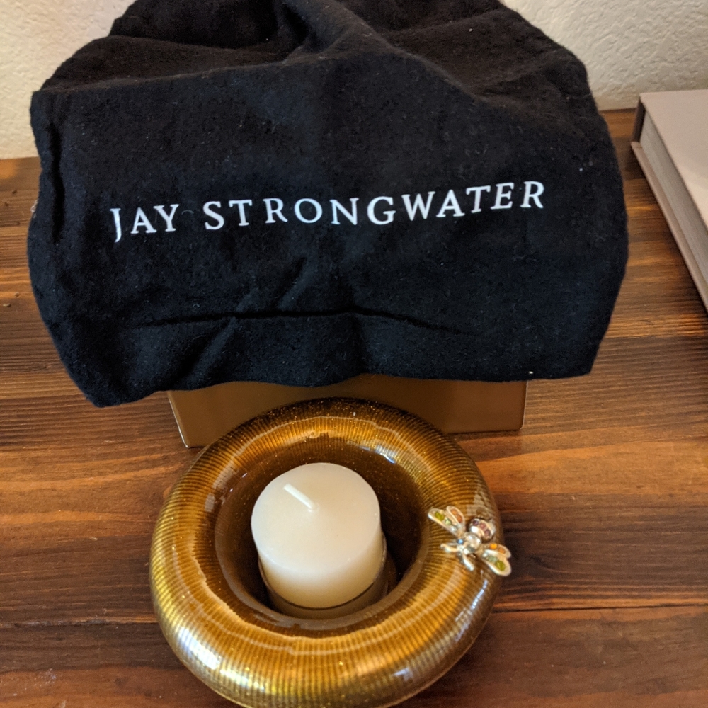 Jay Strongwater candleholder